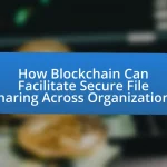 How Blockchain Can Facilitate Secure File Sharing Across Organizations