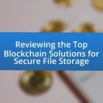 Reviewing the Top Blockchain Solutions for Secure File Storage